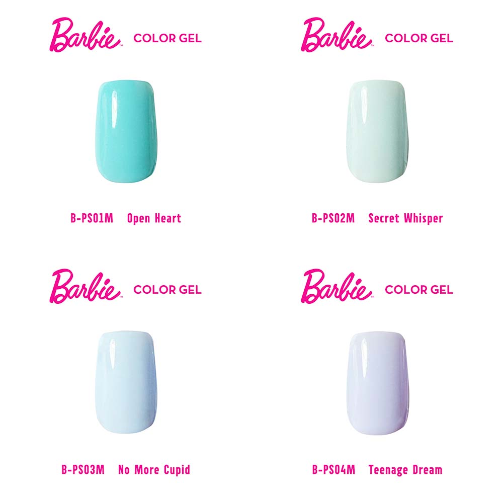楽天市場】バービー Barbie カラージェル ホワイトパステルシリーズ 3g