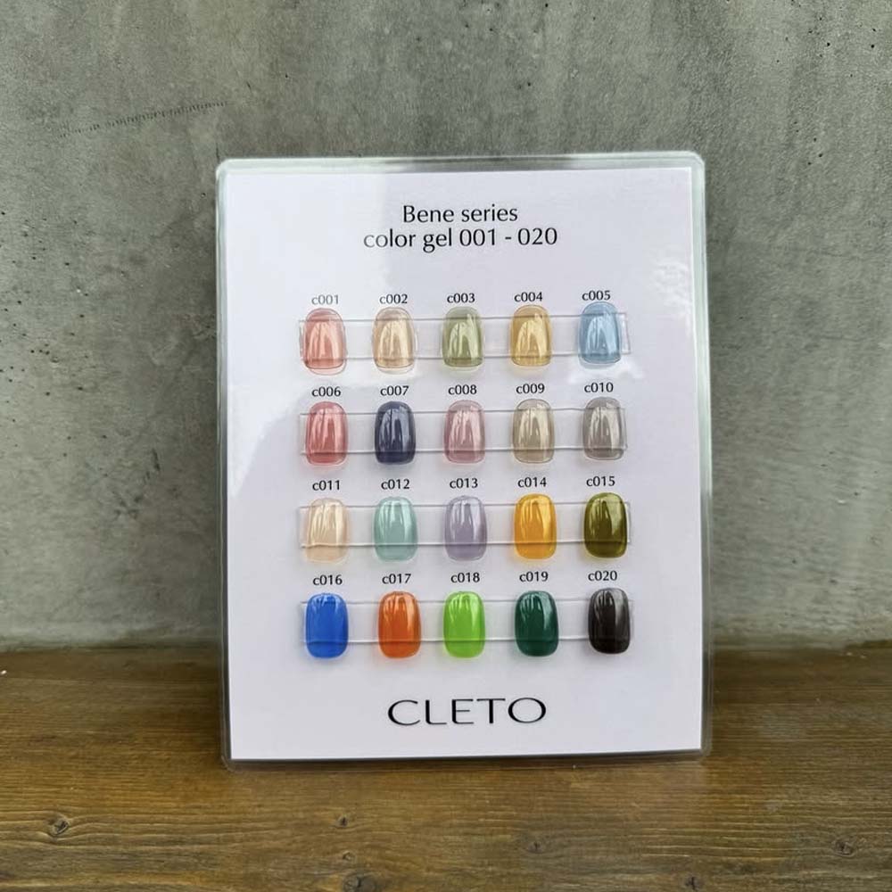 CLETO Bene series color gel set20色 楽天市場】クレトCLETO カラー