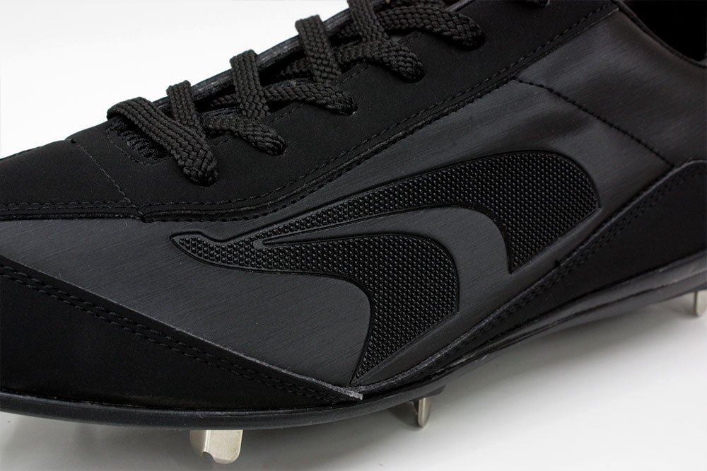 楽天市場】久保田スラッガー スパイク LS02 D-007B ブラック 紐式 樹脂