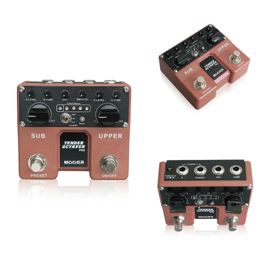 楽天市場】MOOER Tender Octaver Pro 新品 オクターバー [ムーア
