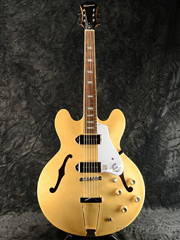 楽天市場】Epiphone Casino w/Premium GigBag 新品 ナチュラル