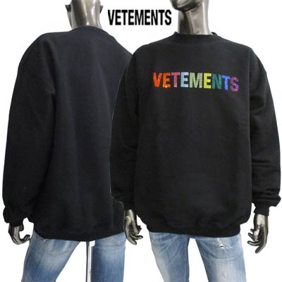 楽天市場】ヴェトモン VETEMENTS メンズ スウェット トレーナー