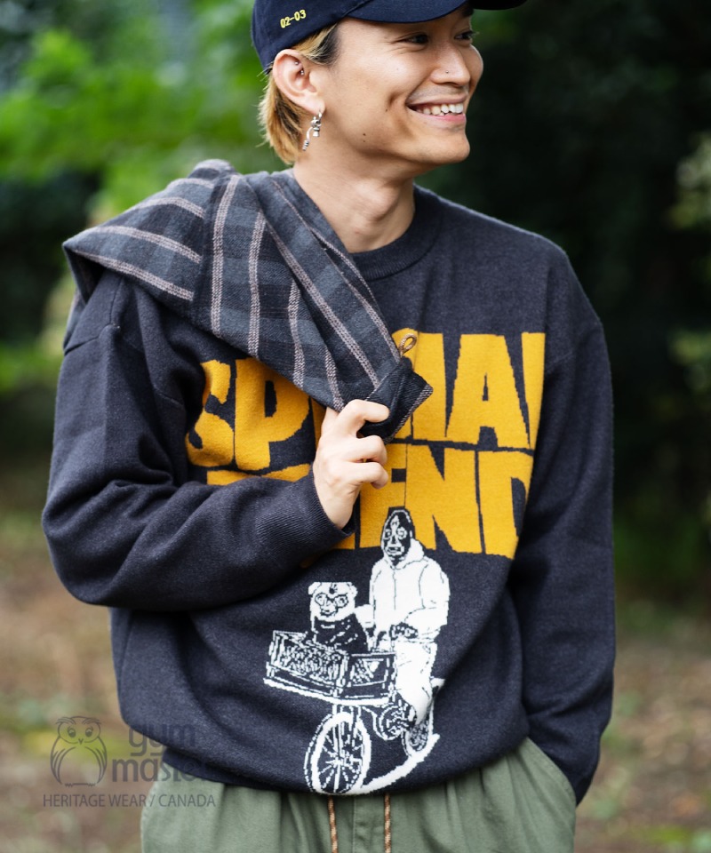 楽天市場】gym master 公式 ジャガードニット SPECIAL FRIENDクルー