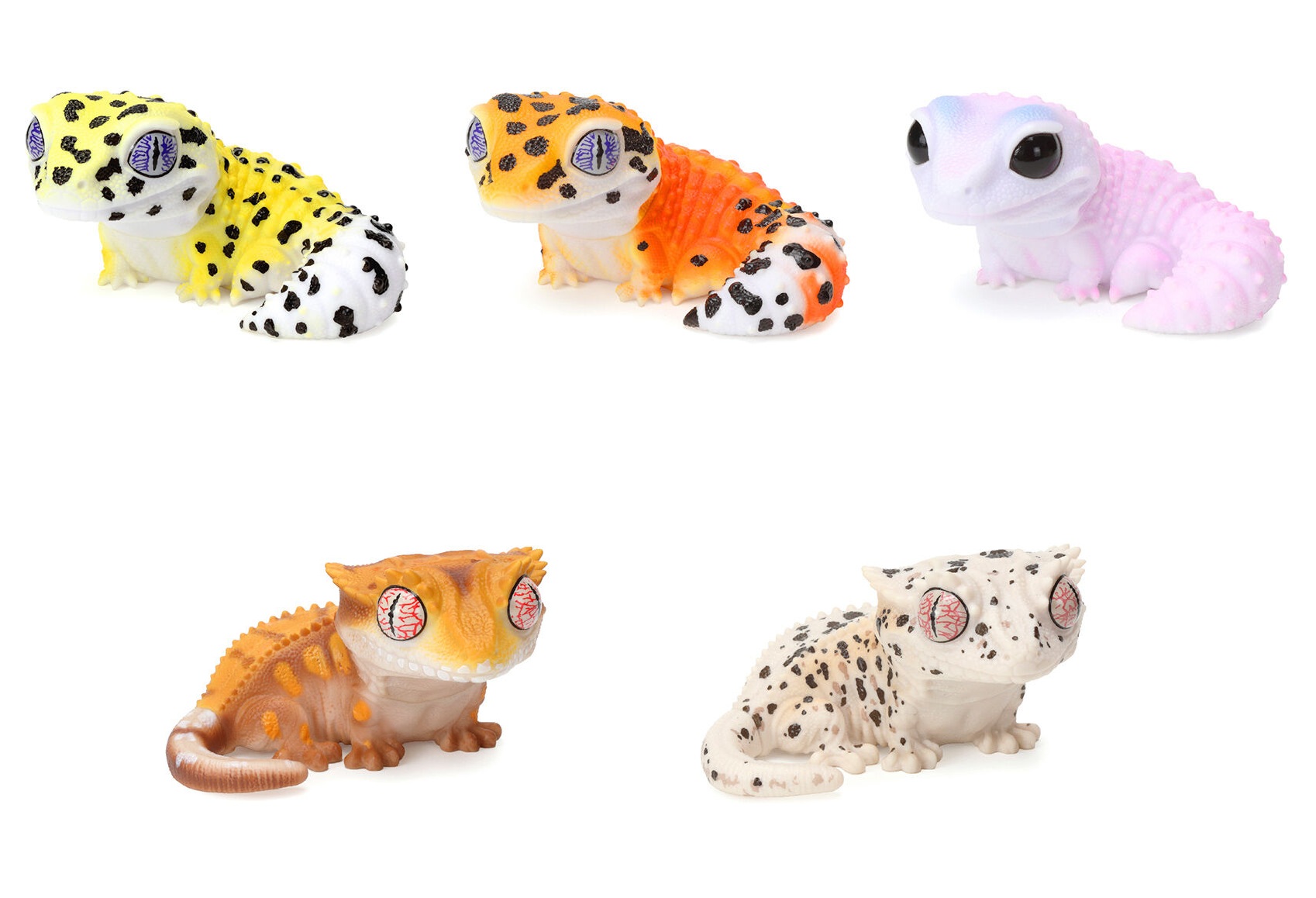 楽天市場】いきもの大図鑑ソフビコレクション レオパとクレス 全5種