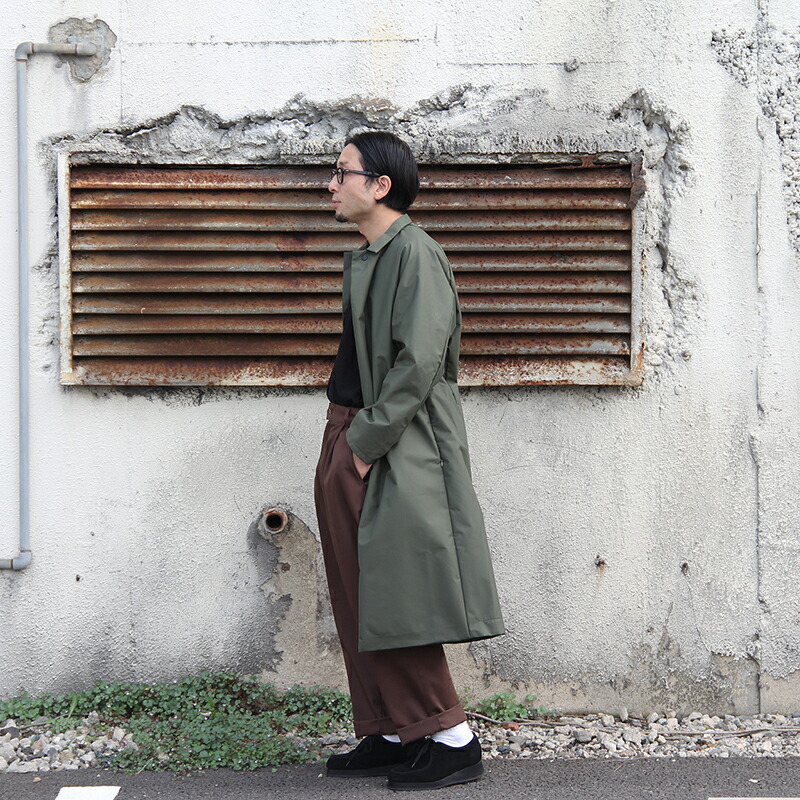 楽天市場】POWDERHORN MOUNTAINEERING P.H.M. LONG COAT olive ロング