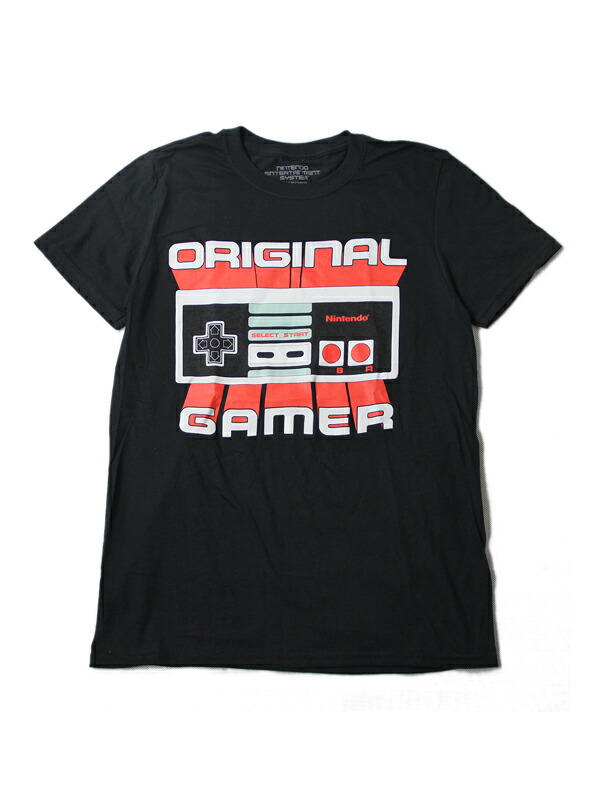 楽天市場】【インポート】NINTENDO NES ORIGINAL GAMER S/S Tee-SHIRTS