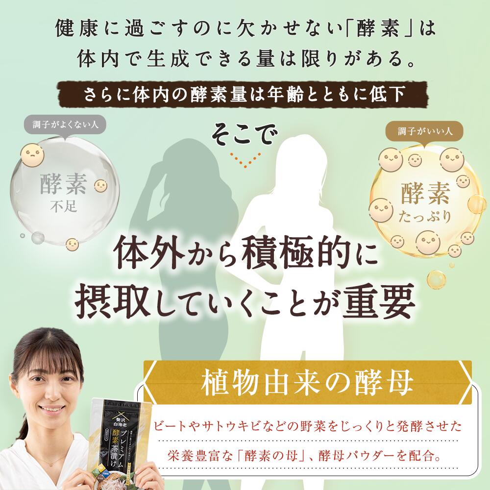 楽天市場】【公式】プレミアム 酵素茶漬け (1袋／2袋セット