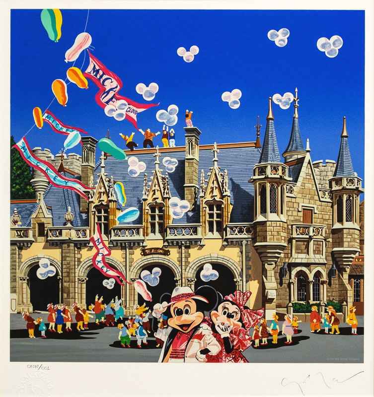 楽天市場】ヒロ・ヤマガタ 山形博導 「 ミッキークラウド 」 シルク