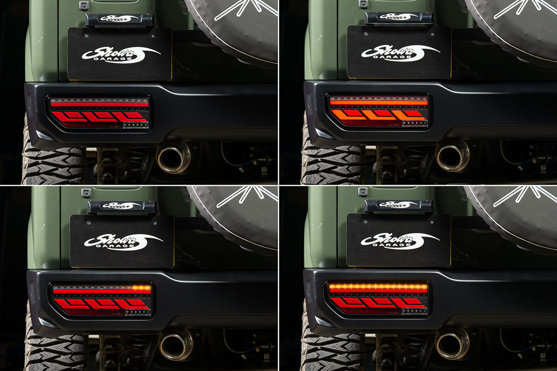 楽天市場】ショウワガレージ LEDテールランプ ジムニーJB64/ジムニー