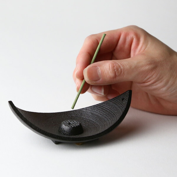 楽天市場】香炉 香立 鋳心ノ工房 香立て 笹舟S : がらんどう