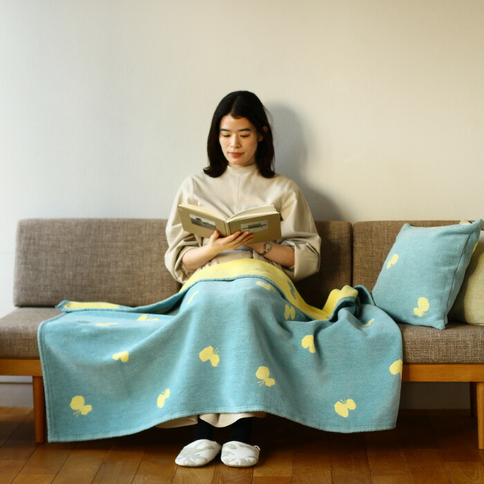 楽天市場】KLIPPAN クリッパン コットン ハーフブランケット CHOUCHO