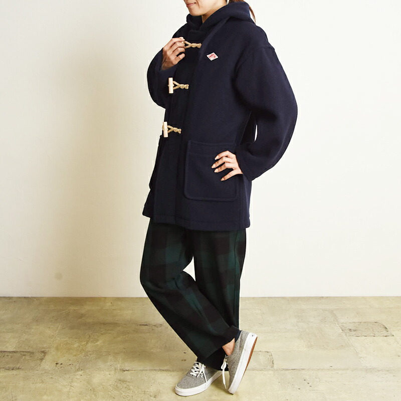 楽天市場】ダントン DANTON ウールライトパイル ダッフルコート ウール