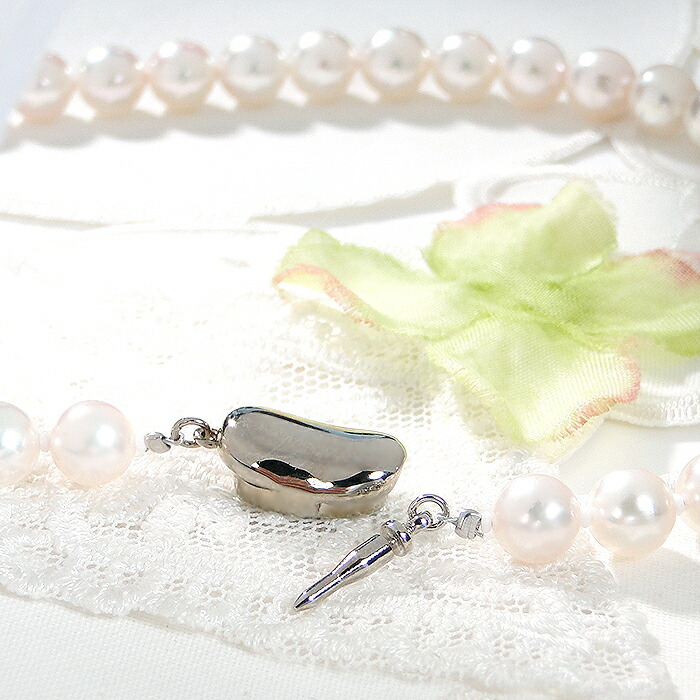 楽天市場】【真珠科学研究所鑑別書付】 アコヤパール ネックレス【7.0