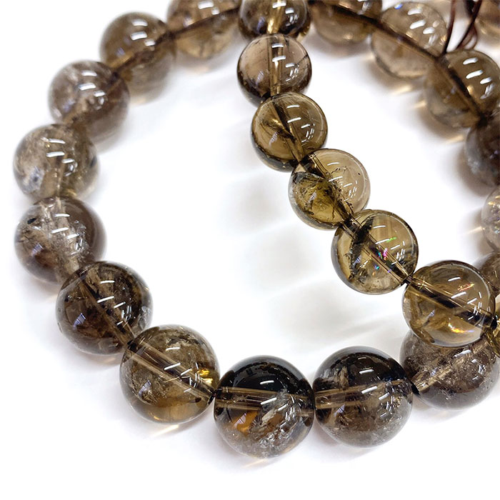 楽天市場】アイリス スモーキークォーツ ブレスレット 8mm～14mm