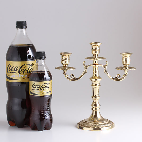 楽天市場】燭台 イタリア製 真鍮製品 ローソク立て キャンドル