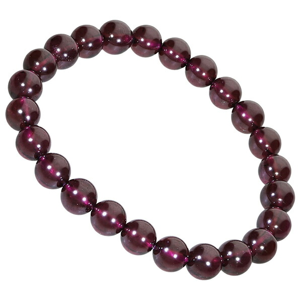 楽天市場】ロードライトガーネット ブレスレット 7.5mm 16.5cm