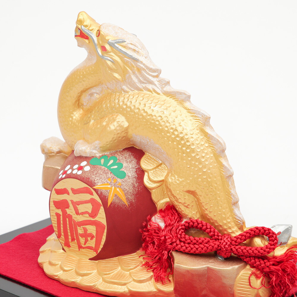 楽天市場】干支 置き物 辰 博多人形 明正 福寿萬来 干支飾り 龍