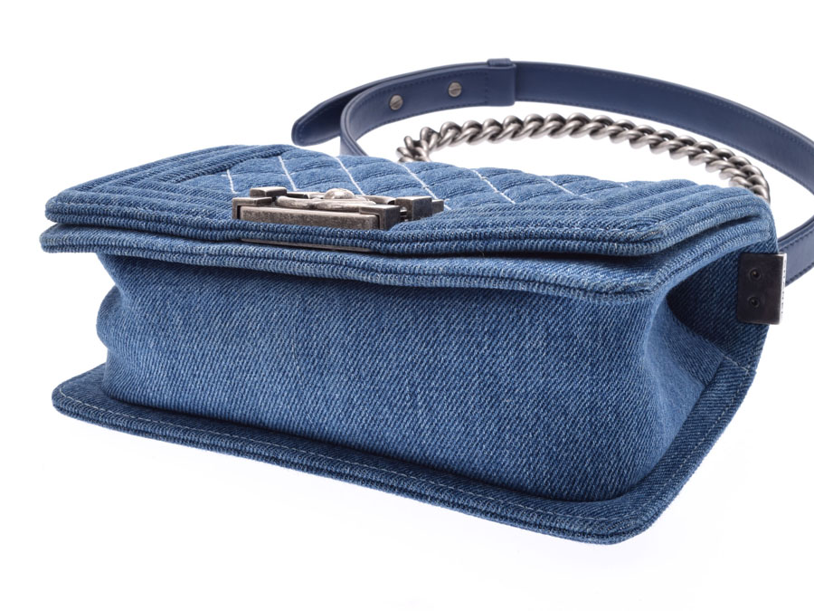 楽天市場】中古 シャネル ボーイシャネル チェーンショルダーバッグ