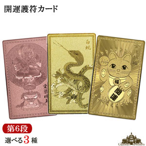 楽天市場】【送料無料】開運カード 護符 全3種類 開運祈願【愛染明王