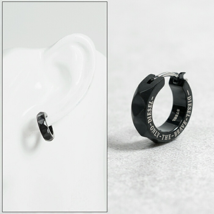 楽天市場】DIESEL ディーゼル ピアス DX1273001 片耳用 シングル