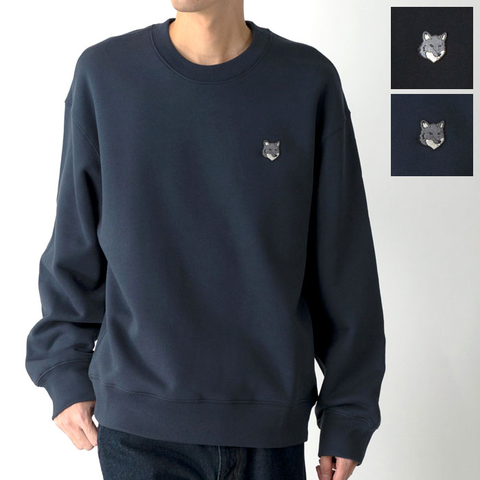 楽天市場】kitsune（カラーネイビー）（スウェット・トレーナー