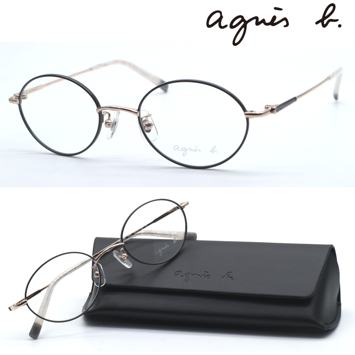 楽天市場】【agnes b】アニエスベー 50-0096 col.03 メガネ 度付又は度