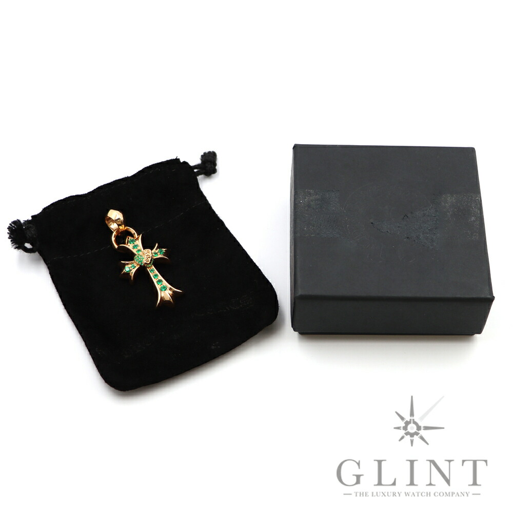 楽天市場】クロムハーツ（CHROME HEARTS）22K ハート スモールCHクロス