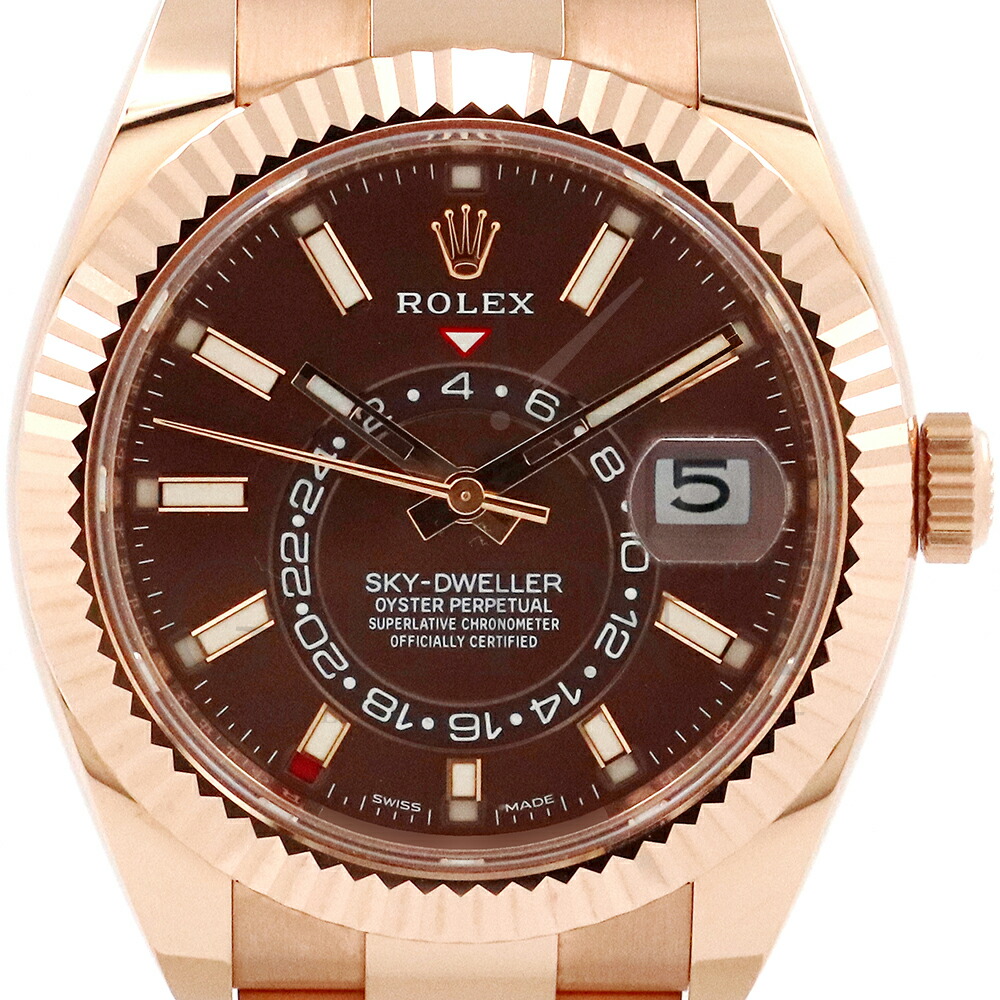 楽天市場】ロレックス（ROLEX）スカイドゥエラー 326935 チョコレート