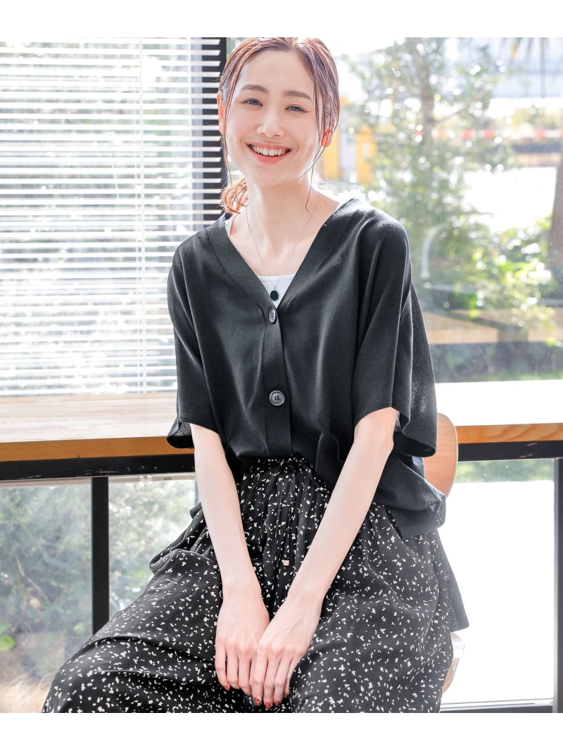 楽天市場】【SALE／50%OFF】スッキレイさらさらカーディガン半袖