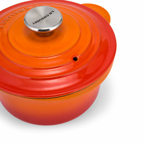 セット配可能！LE CREUSET オレンジ 片手鍋 18 フランス製