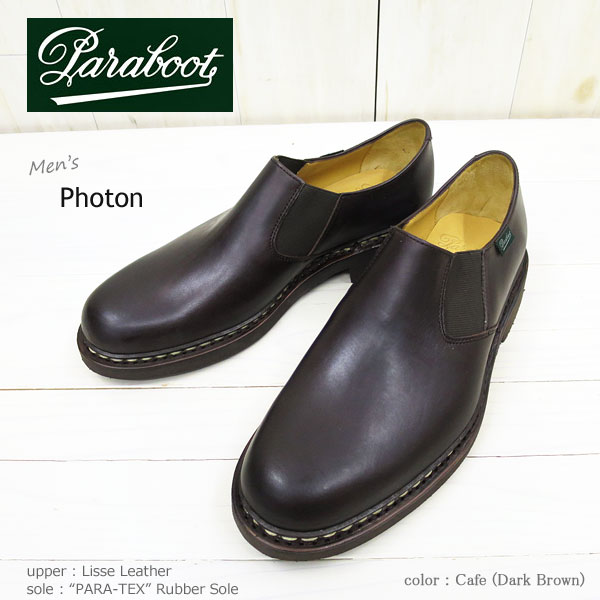 楽天市場】PARABOOT PHOTON 145712 NOIR 145713 CAFE パラブーツ