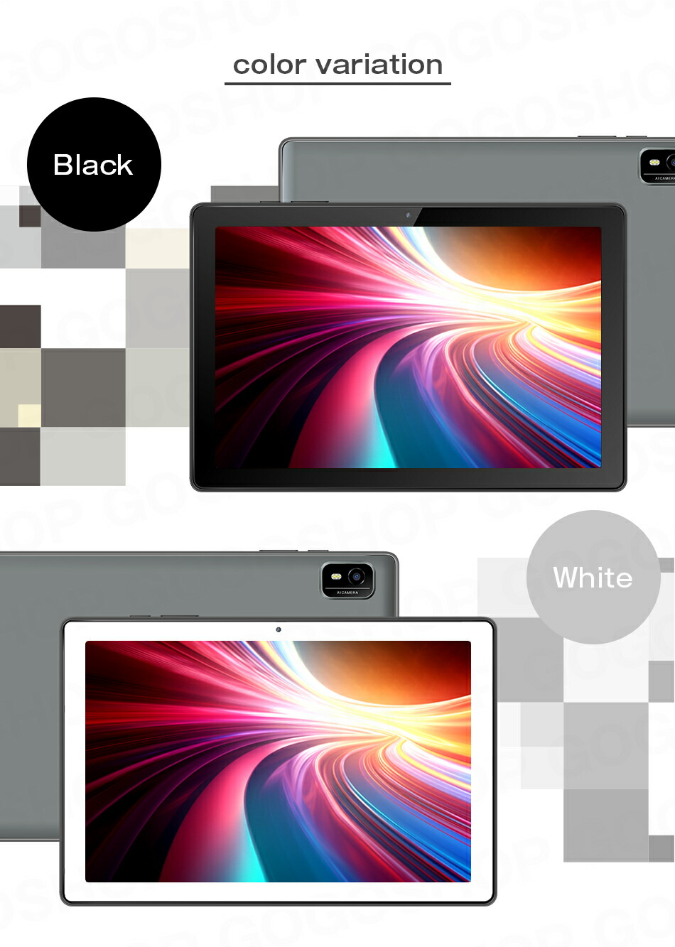 楽天市場】【3000円OFF☆】＼ケース付／タブレット PC 10インチ 大型