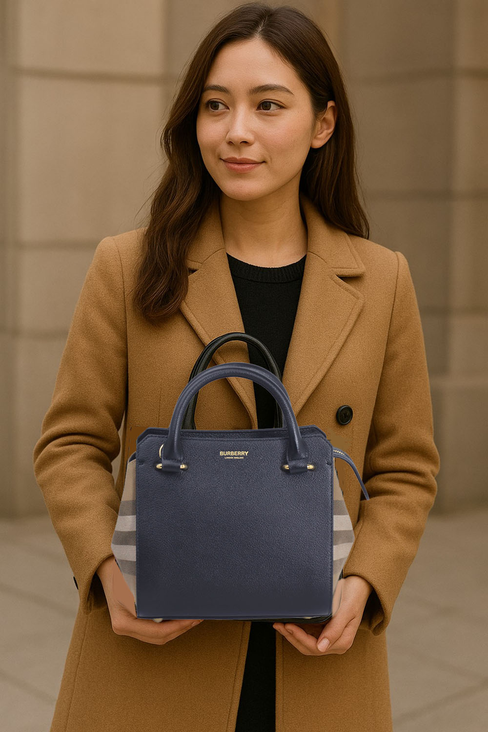 楽天市場】バーバリー バッグ レディース BURBERRY ハンドバッグ