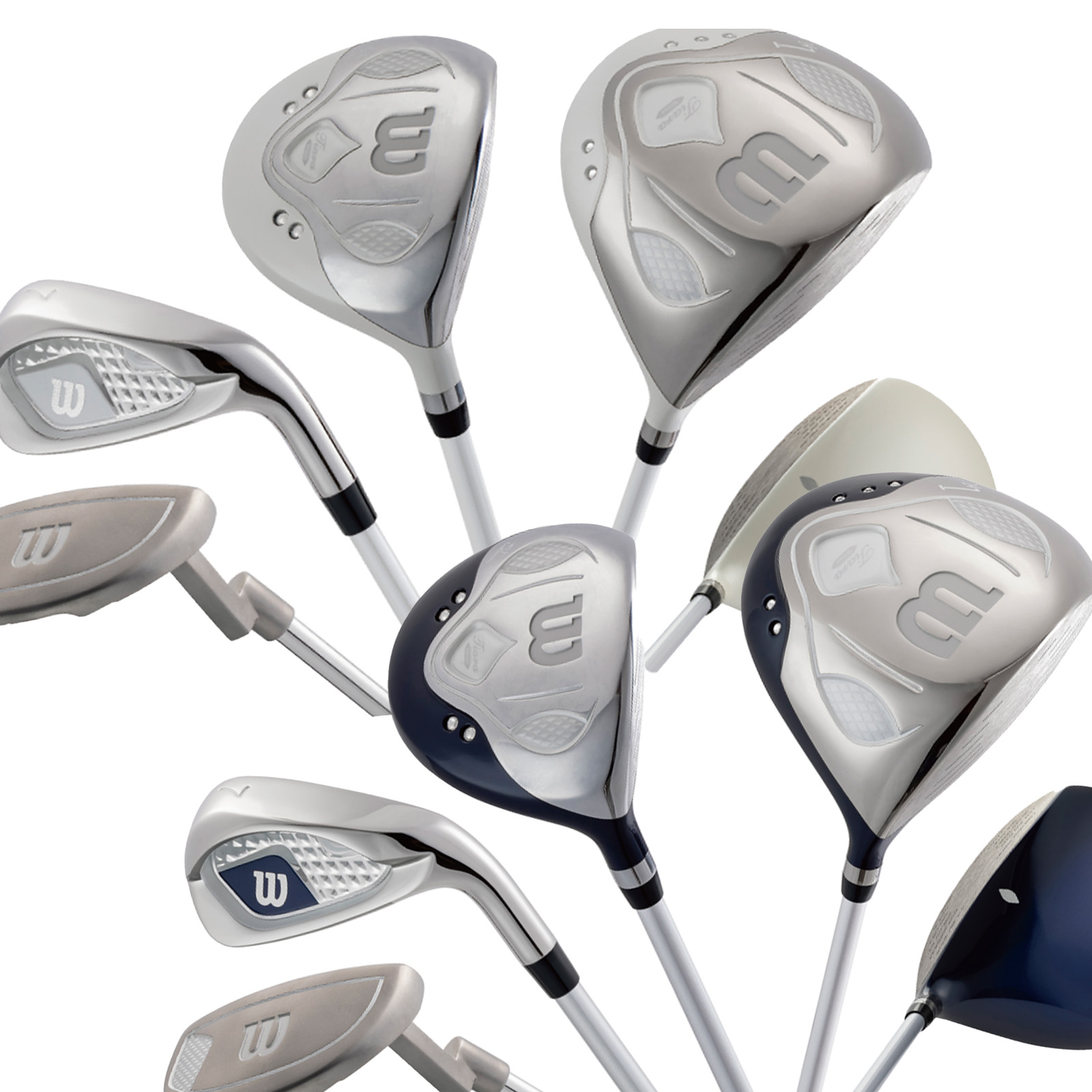 楽天市場】クラブ ハーフセット（ブランドウィルソン）（ゴルフ