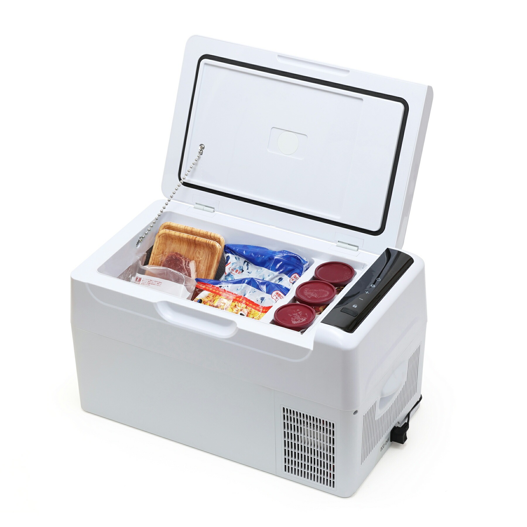 楽天市場】☆車載冷凍冷蔵庫 RLC-CF22 大容量22L ホワイト/ブラックの2