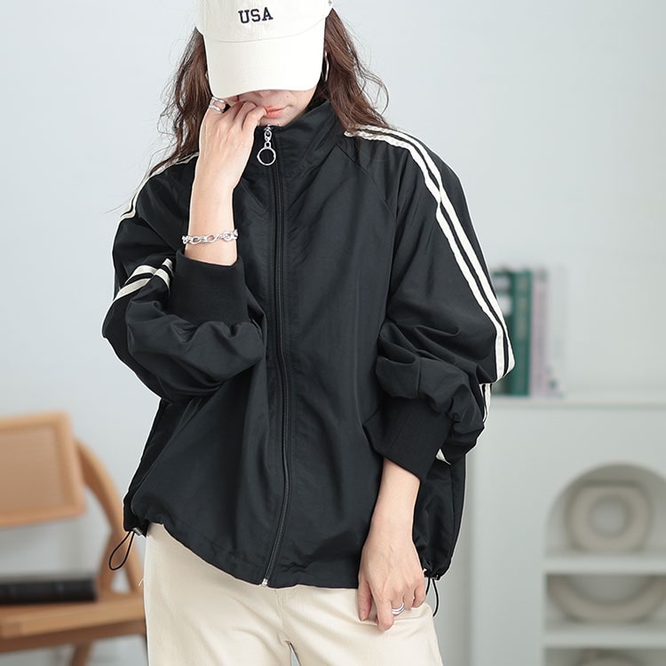 楽天市場】大きいサイズ レディース アウター ブルゾン ジャンパー