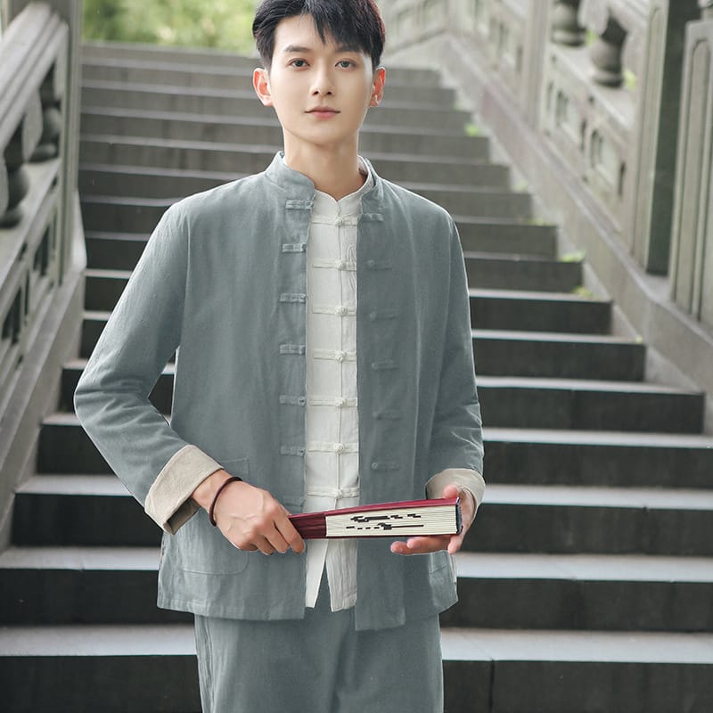 楽天市場】太極拳服 カンフー服 チャイナ服 メンズ 男性 スーツ