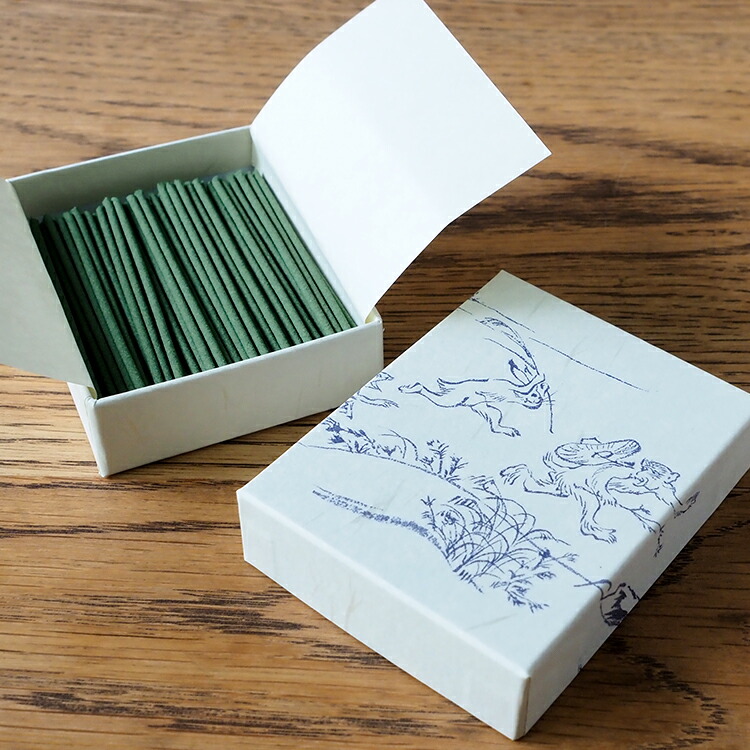 楽天市場】お香 鳥獣戯画 「おいかけっこ」スティック 20g入りお香