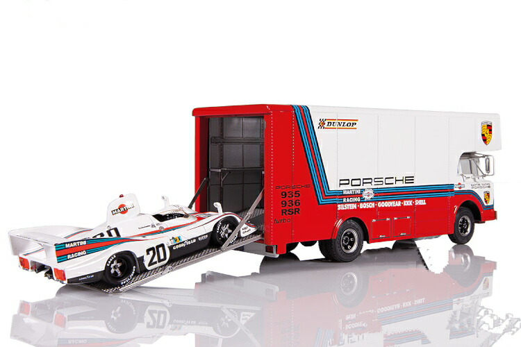 楽天市場】Exoto 1/43 レースカー トランスポーター マルティーニ