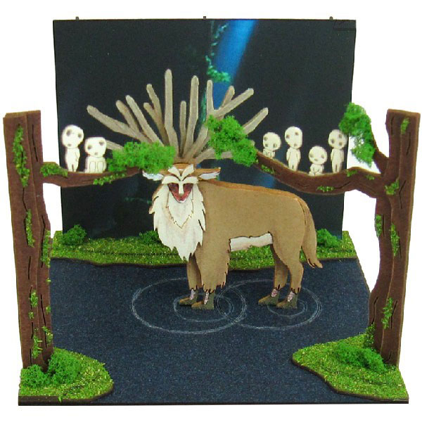 楽天市場】もののけ姫 みにちゅあーとキットmini【シシ神の森】（MP07