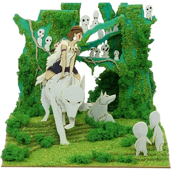 楽天市場】もののけ姫 みにちゅあーとキットmini 精霊の森 (MP07-138