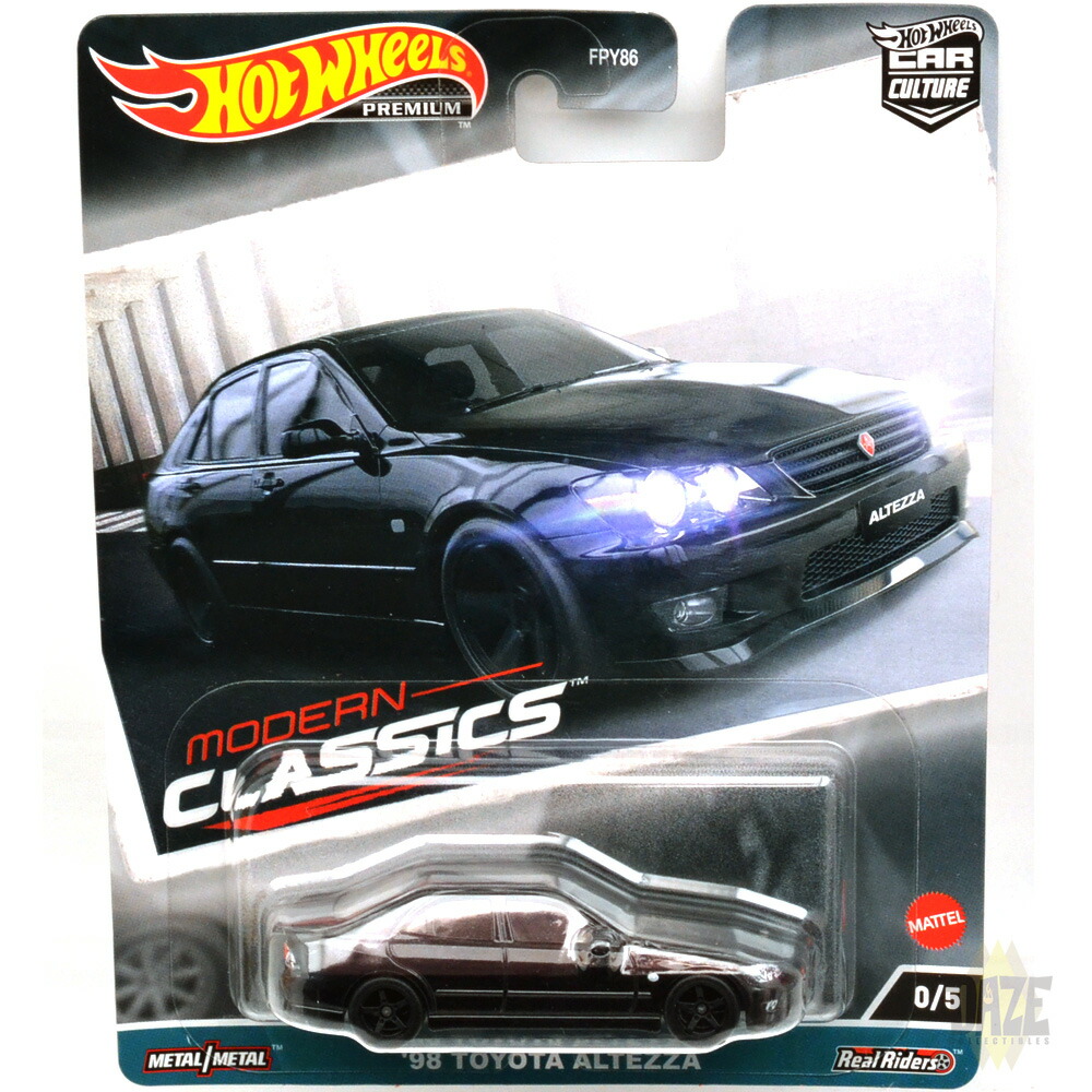 楽天市場】MATTEL HOTWHEELS MODERN CLASSICS - '98 TOYOTA ALTEZZA