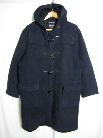 楽天市場】グローバーオール ダッフルコート ネイビー（レディース