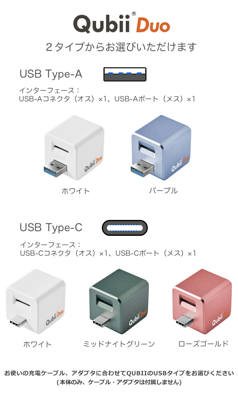 楽天市場】Qubii Duo キュービーデュオ データ自動保存 iOS Android