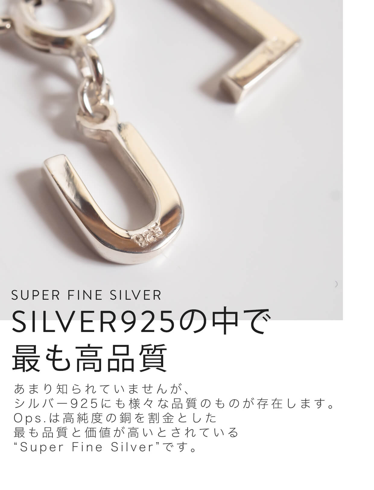 楽天市場】【残りわずか】 シルバー チャーム イニシャル