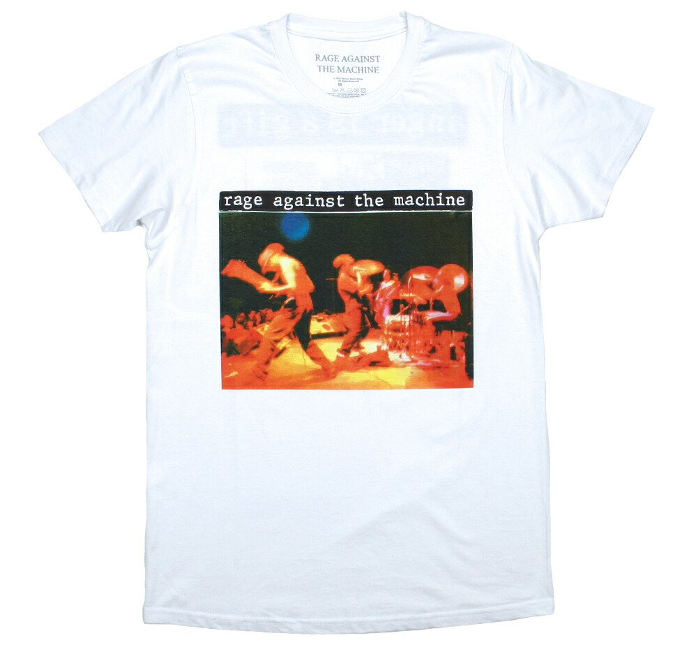 楽天市場】Rage Against the Machine / Freedom Tee (White) - レイジ