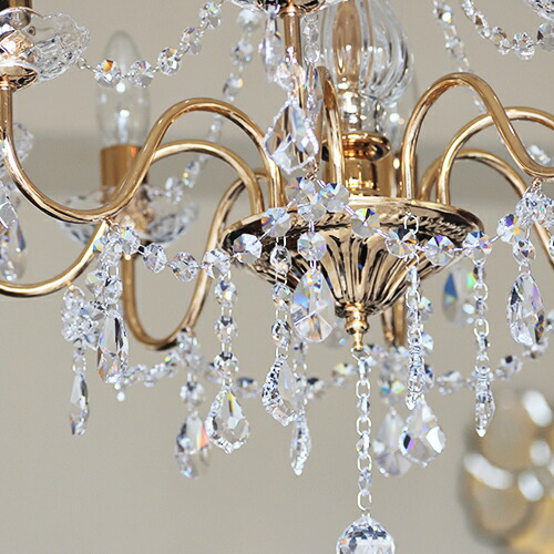 楽天市場】シャンデリア【マリーゴールド】アスフォークリスタル使用
