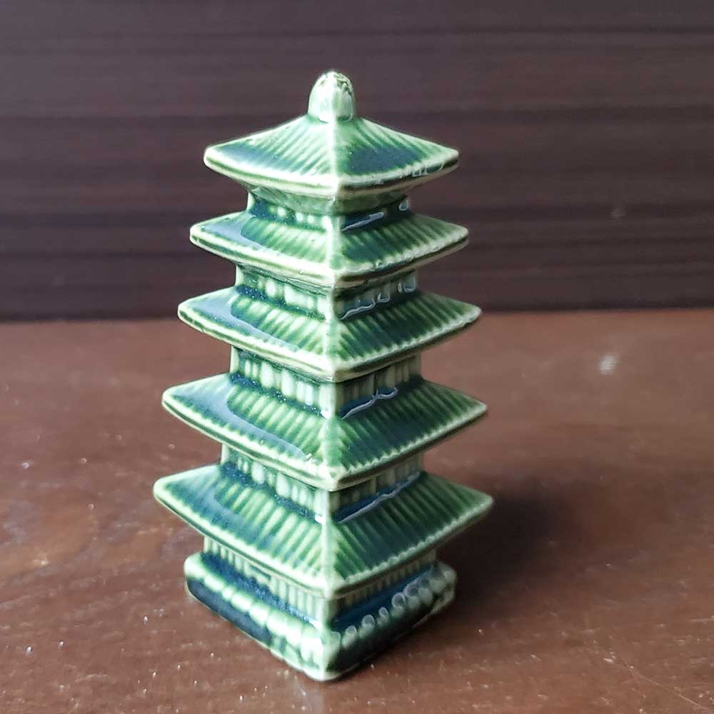 楽天市場】ミニチュア 置物 飾り フィギュア 五重塔（ごじゅうのとう