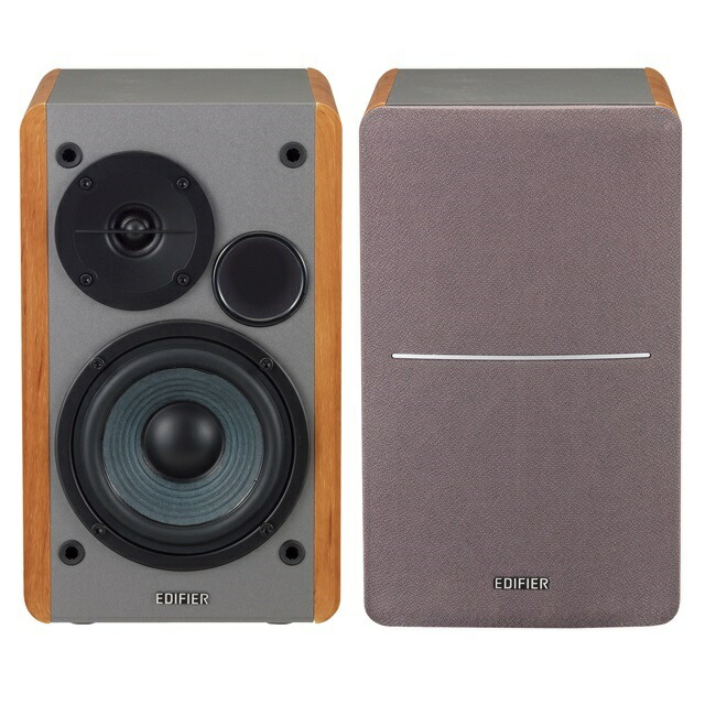 楽天市場】Edifier ブックシェルフ型マルチメディアスピーカー R1280T