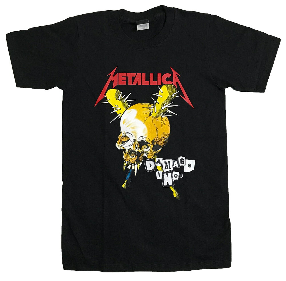 楽天市場】Metallica Tシャツ メタリカ ロックTシャツ バンド Tシャツ